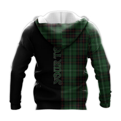 Printivon Macaulay Of Lewis Tartan Personalize Half Hoodie