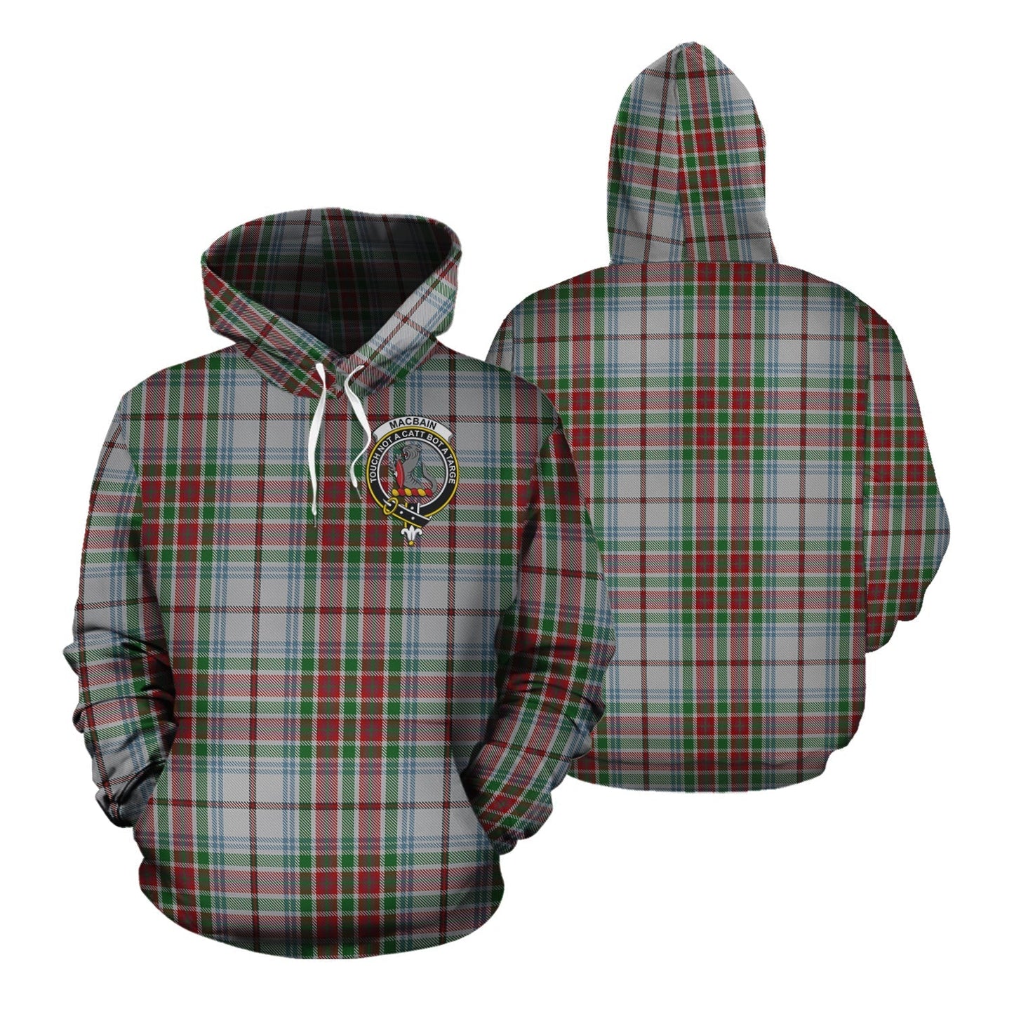 Printivon Macbain Dress Tartan Hoodie