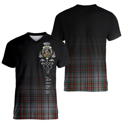 Printivon MacBain Dress Tartan Crest Alba Celtic T Shirt