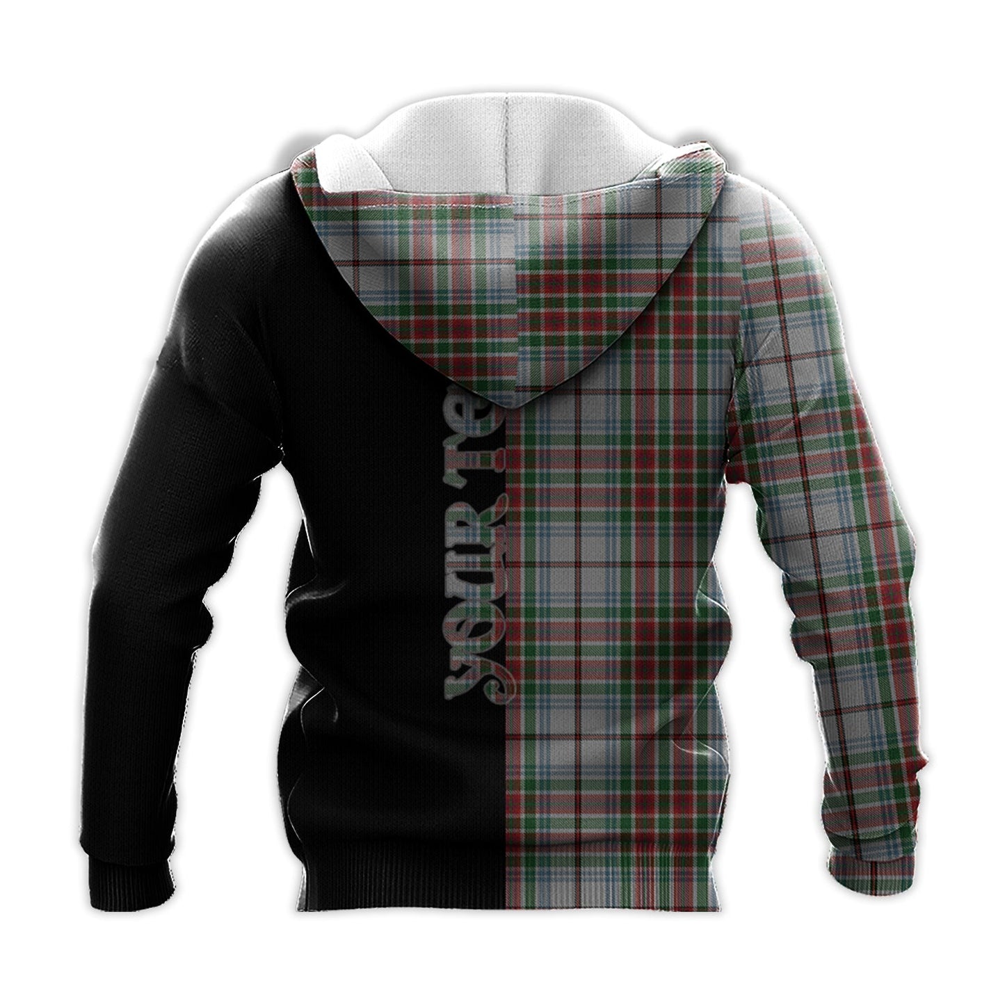 Printivon Macbain Dress Tartan Personalize Half Hoodie