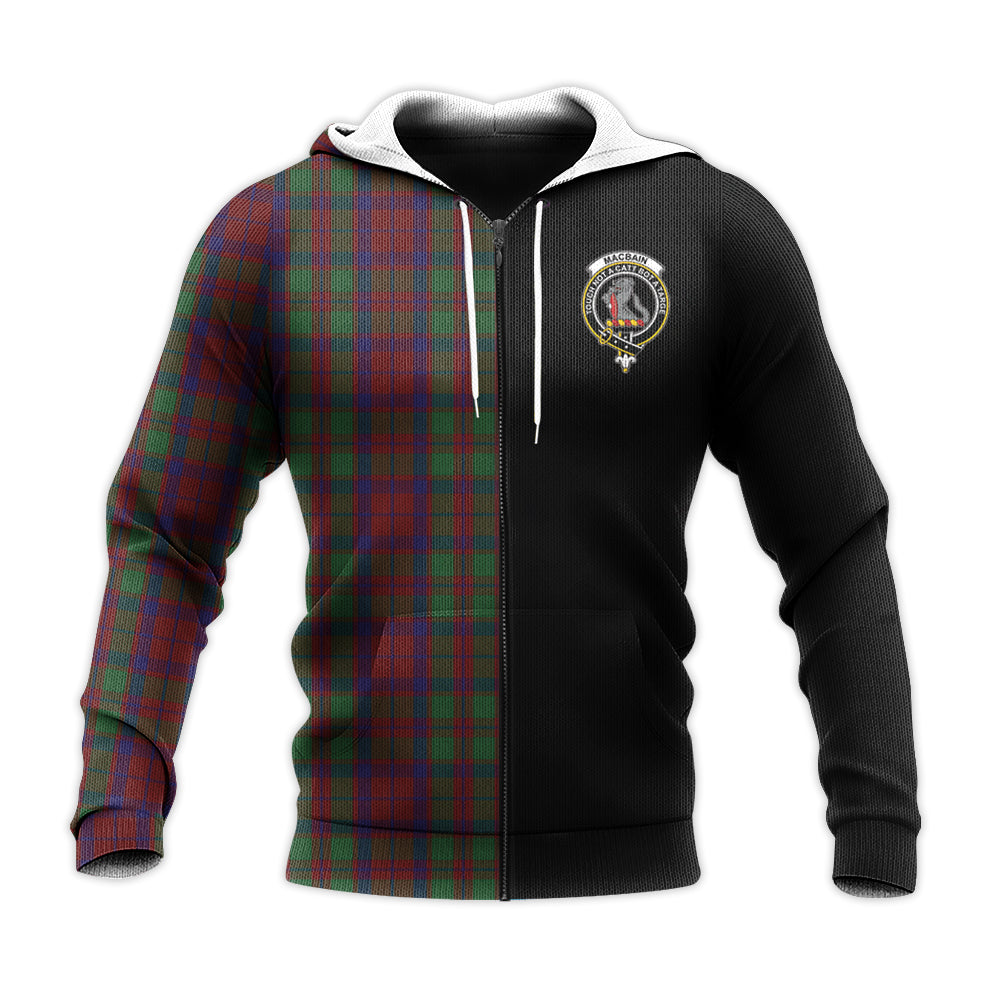 Printivon Macbain Of Tomatin Tartan Personalize Half Hoodie