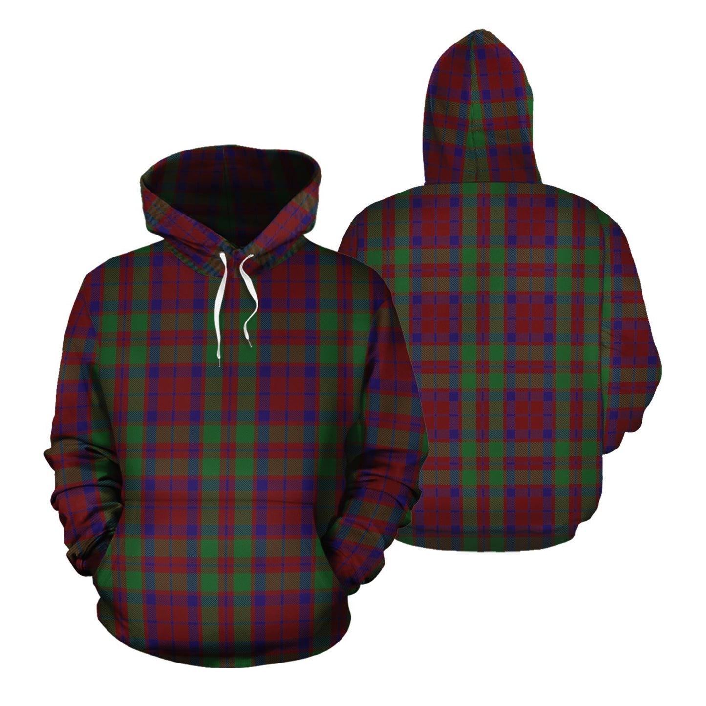 Printivon Macbain Of Tomatin Tartan Hoodie