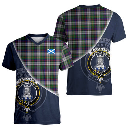 Printivon MacCallum Dress Tartan Scottish Crest T Shirt