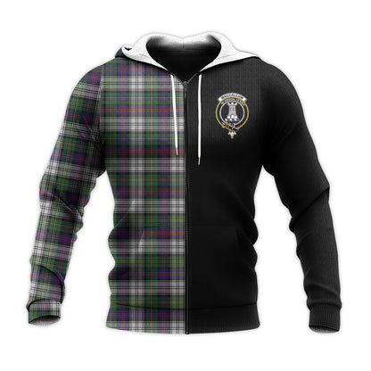 Printivon Maccallum Dress Tartan Personalize Half Hoodie