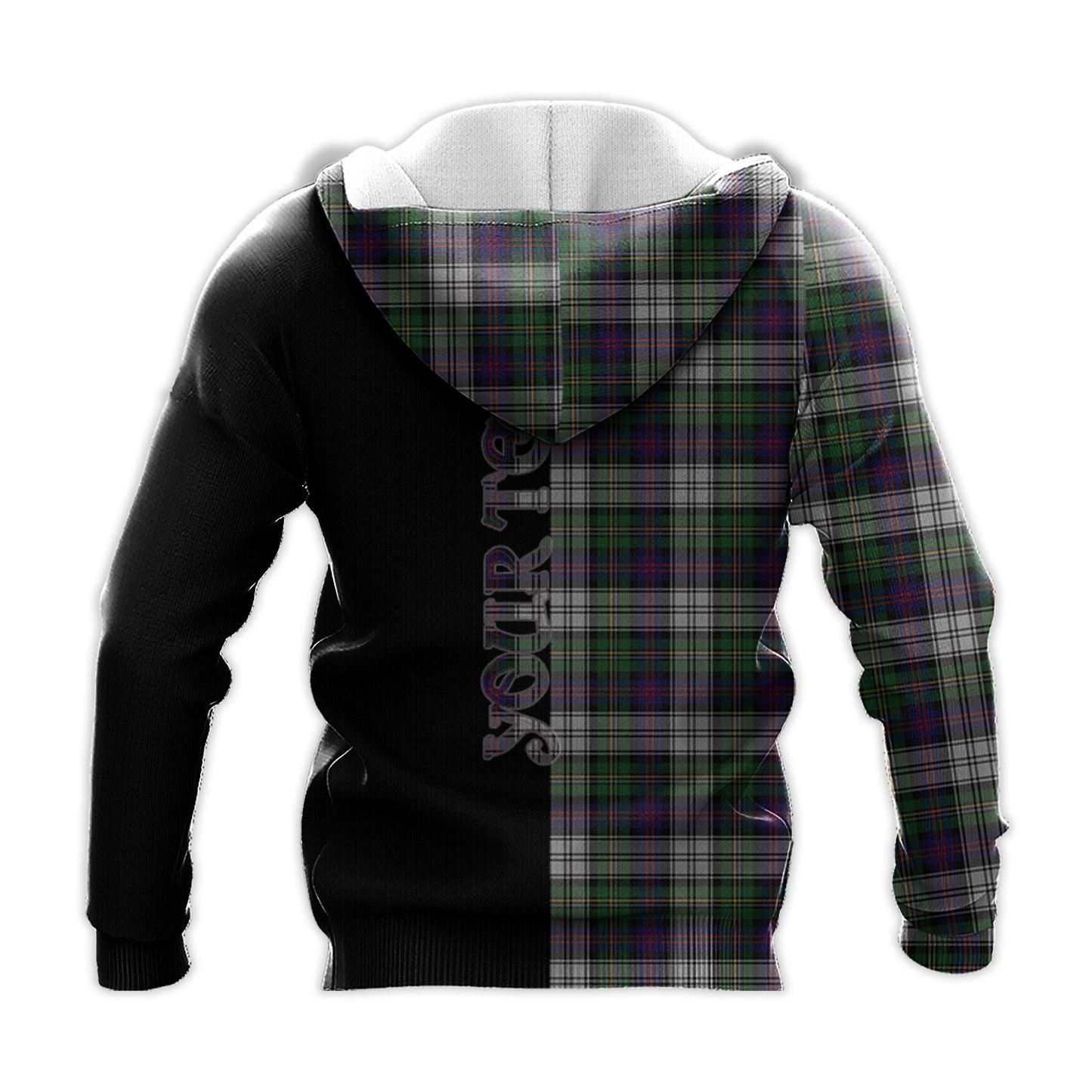 Printivon Maccallum Dress Tartan Personalize Half Hoodie