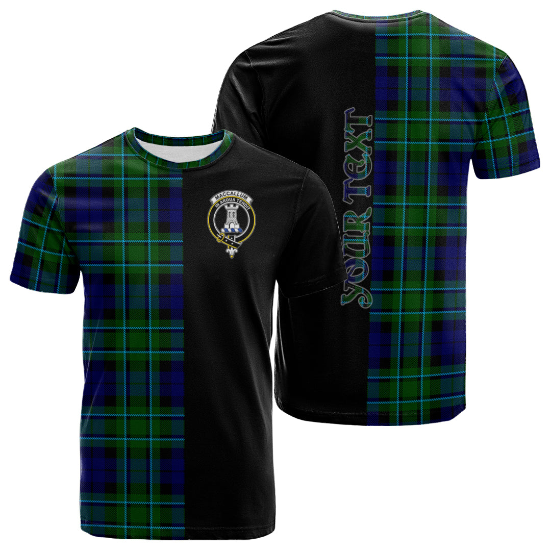 Printivon MacCallum Modern Tartan Personalize Half T shirt