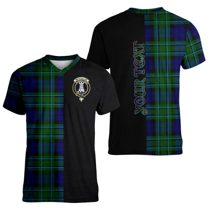 Printivon MacCallum Modern Tartan Personalize Half T shirt