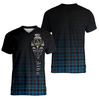 Printivon MacCorquodale Tartan Crest Alba Celtic T Shirt