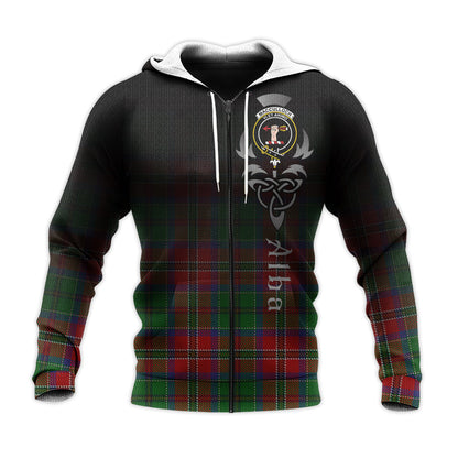 Printivon Macculloch Tartan Crest Alba Celtic Hoodie