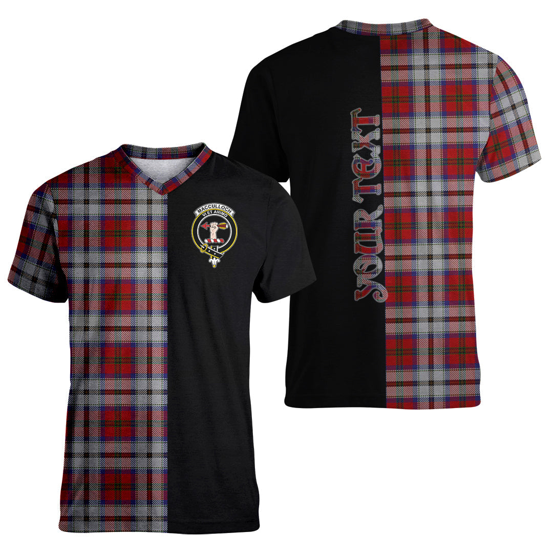 Printivon MacCulloch Dress Tartan Personalize Half T shirt