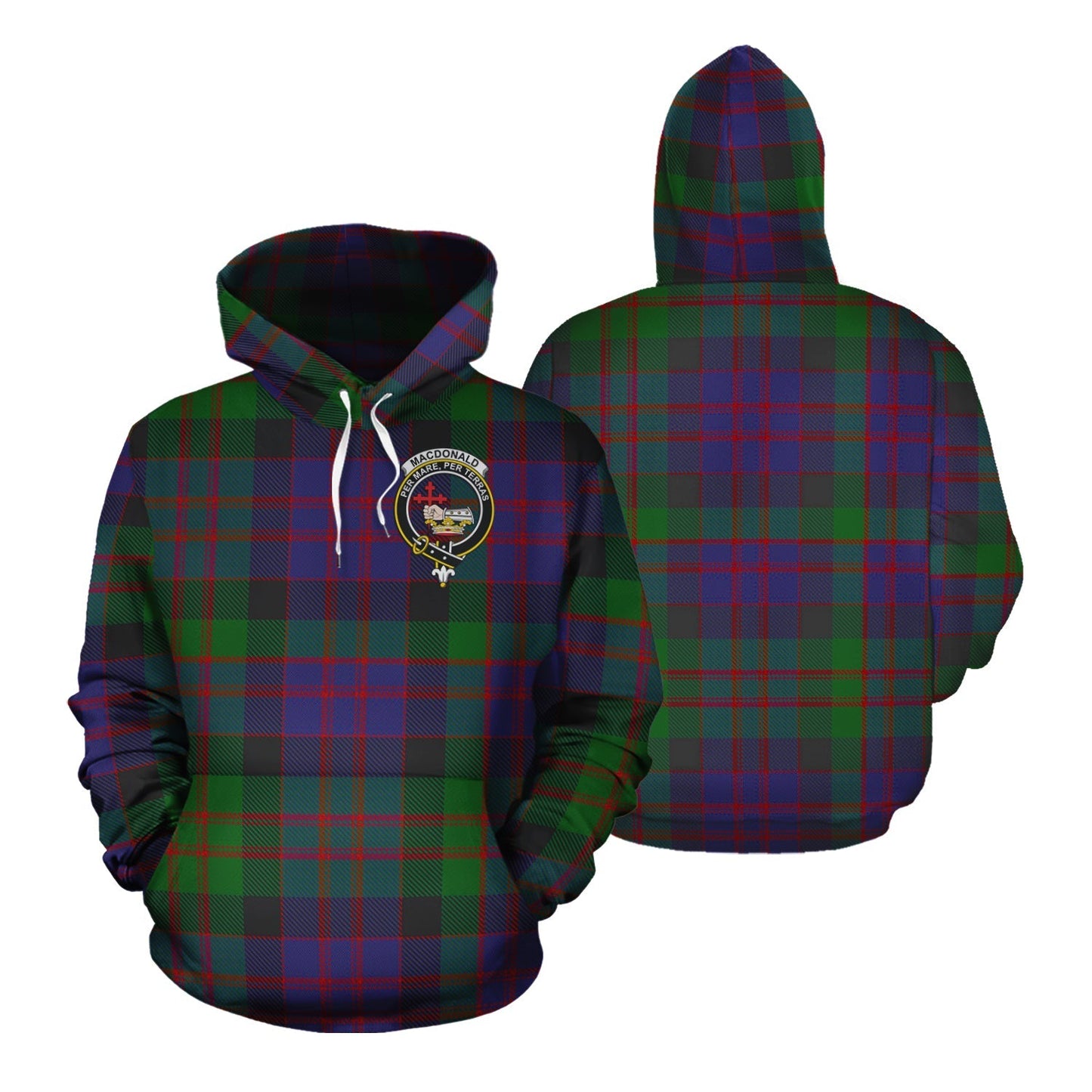 Printivon Macdonald Tartan Hoodie