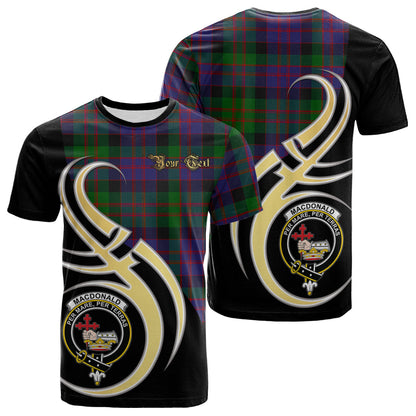 Printivon MacDonald Tartan Crest Believe In Me T Shirt
