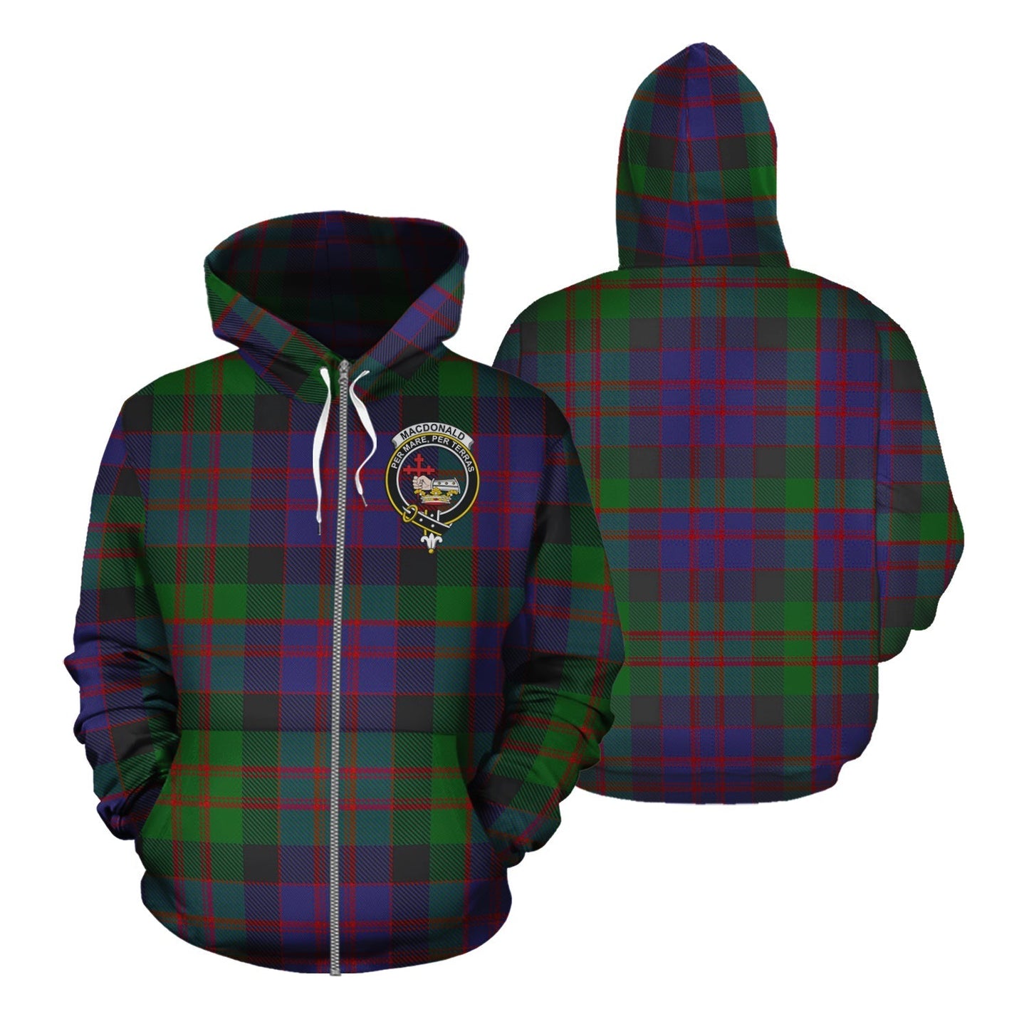 Printivon Macdonald Tartan Hoodie