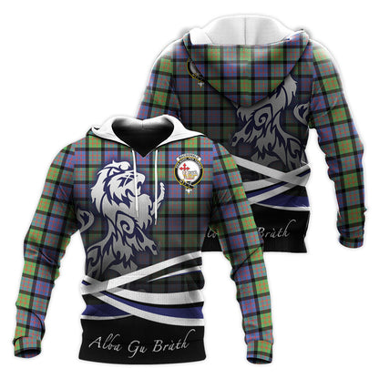 Printivon Macdonald Ancient Tartan Scottish Lion Hoodie