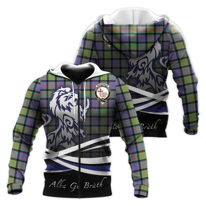 Printivon Macdonald Ancient Tartan Scottish Lion Hoodie