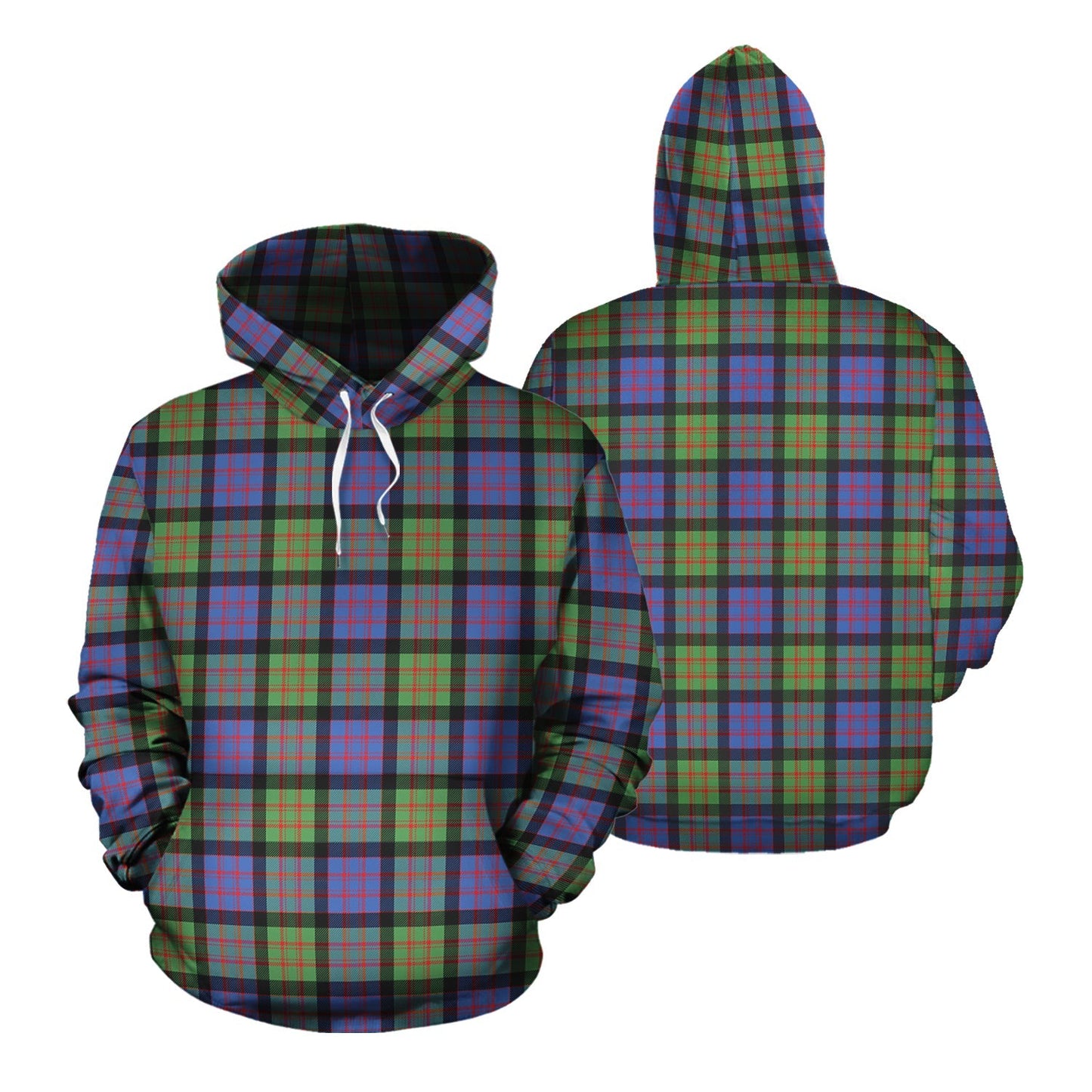 Printivon Macdonald Ancient Tartan Hoodie