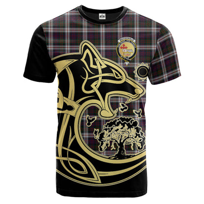 Printivon MacDonald Dress Crest Celtic Wolf Tartan T Shirt Custom Your Text