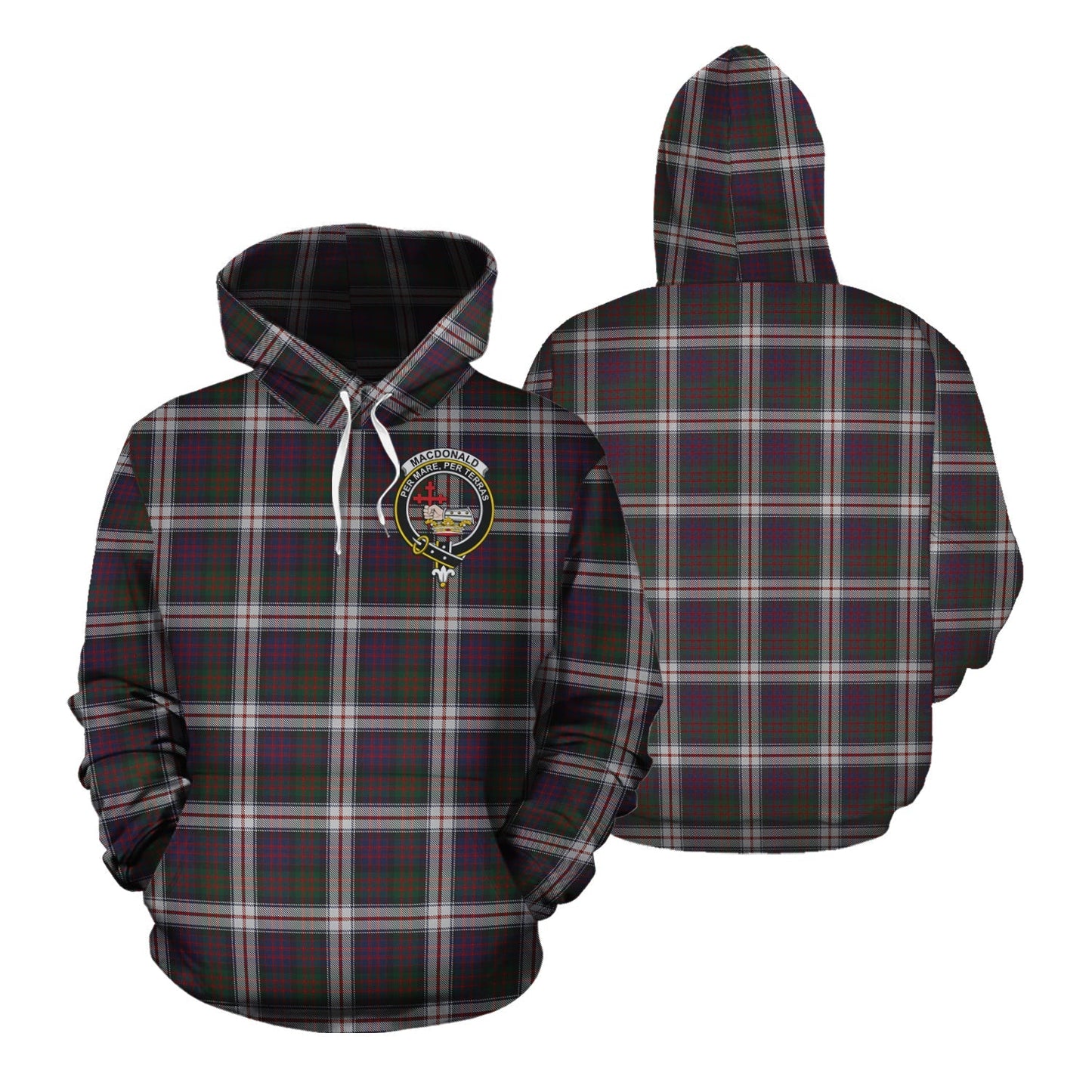 Printivon Macdonald Dress Tartan Hoodie