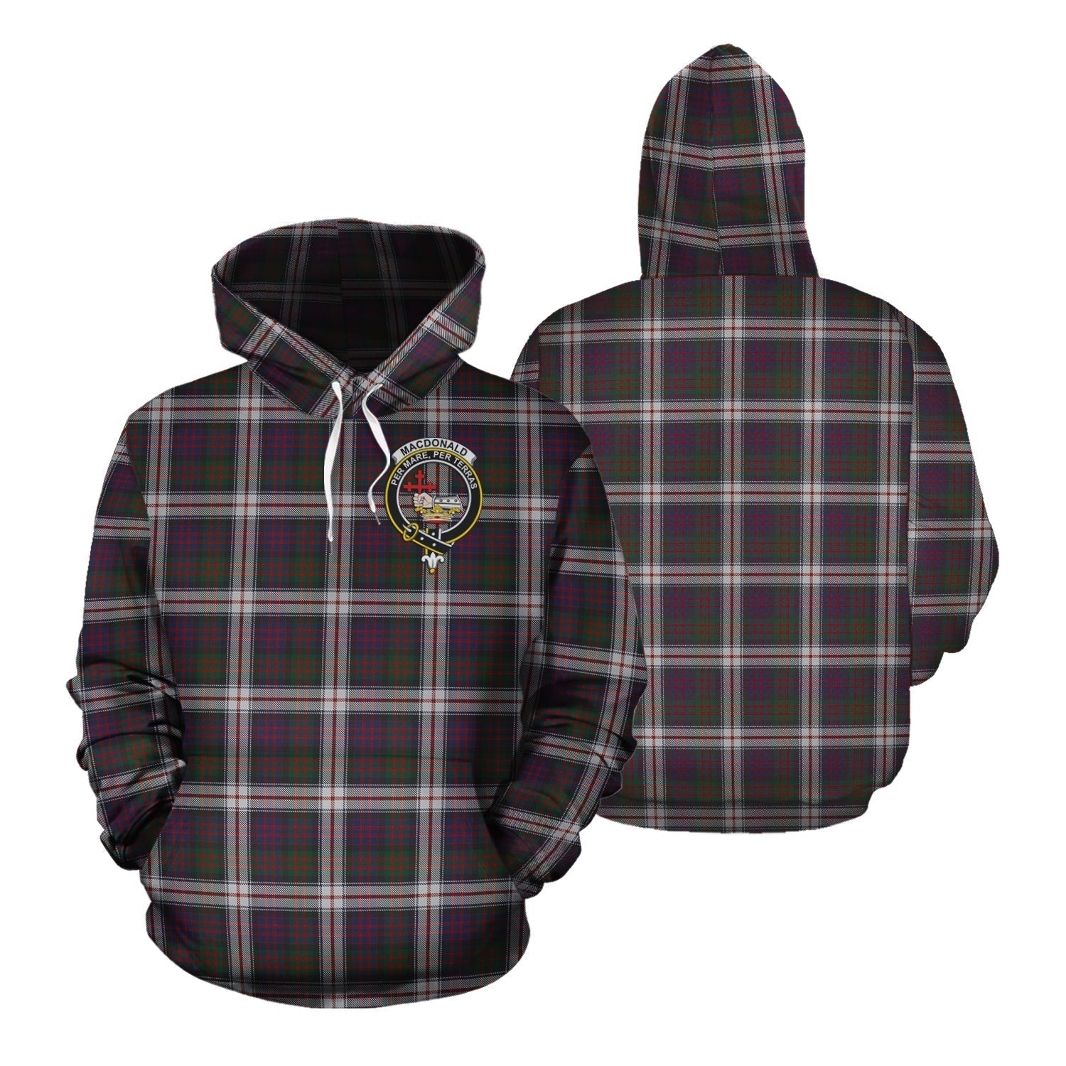 Printivon Macdonald Dress Tartan Hoodie