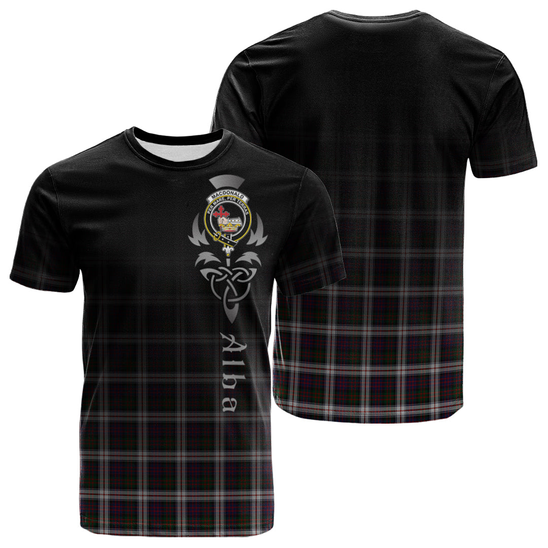 Printivon MacDonald Dress Tartan Crest Alba Celtic T Shirt