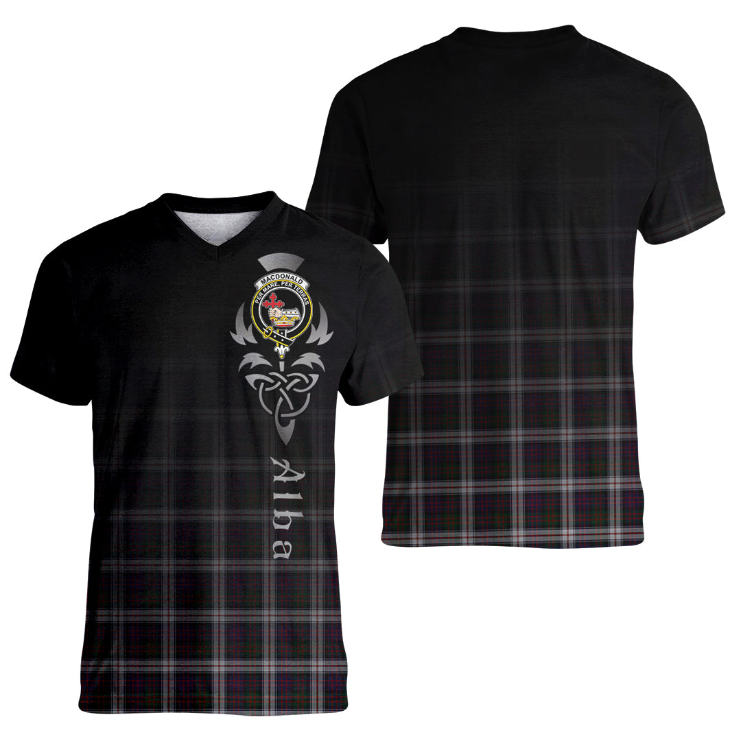 Printivon MacDonald Dress Tartan Crest Alba Celtic T Shirt