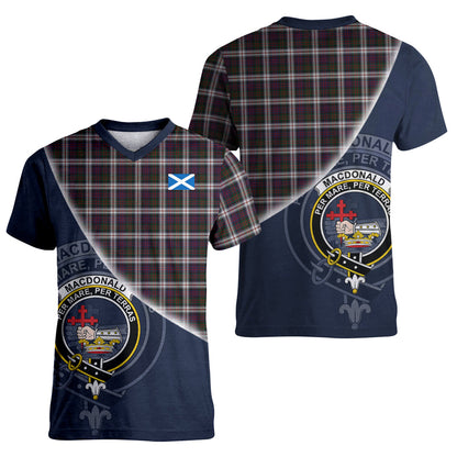 Printivon MacDonald Dress Tartan Scottish Crest T Shirt