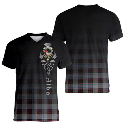 Printivon MacDonald Dress Ancient Tartan Crest Alba Celtic T Shirt