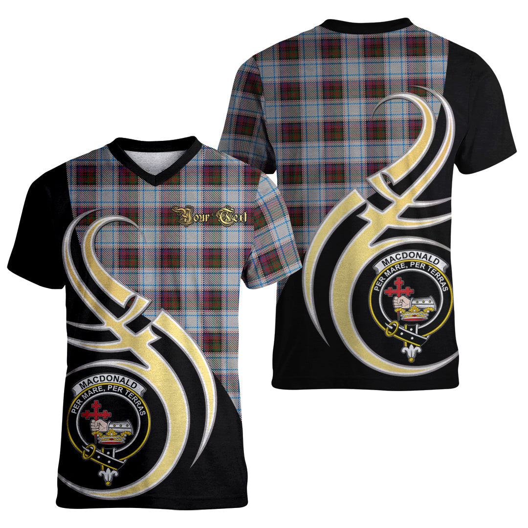 Printivon MacDonald Dress Ancient Tartan Crest Believe In Me T Shirt