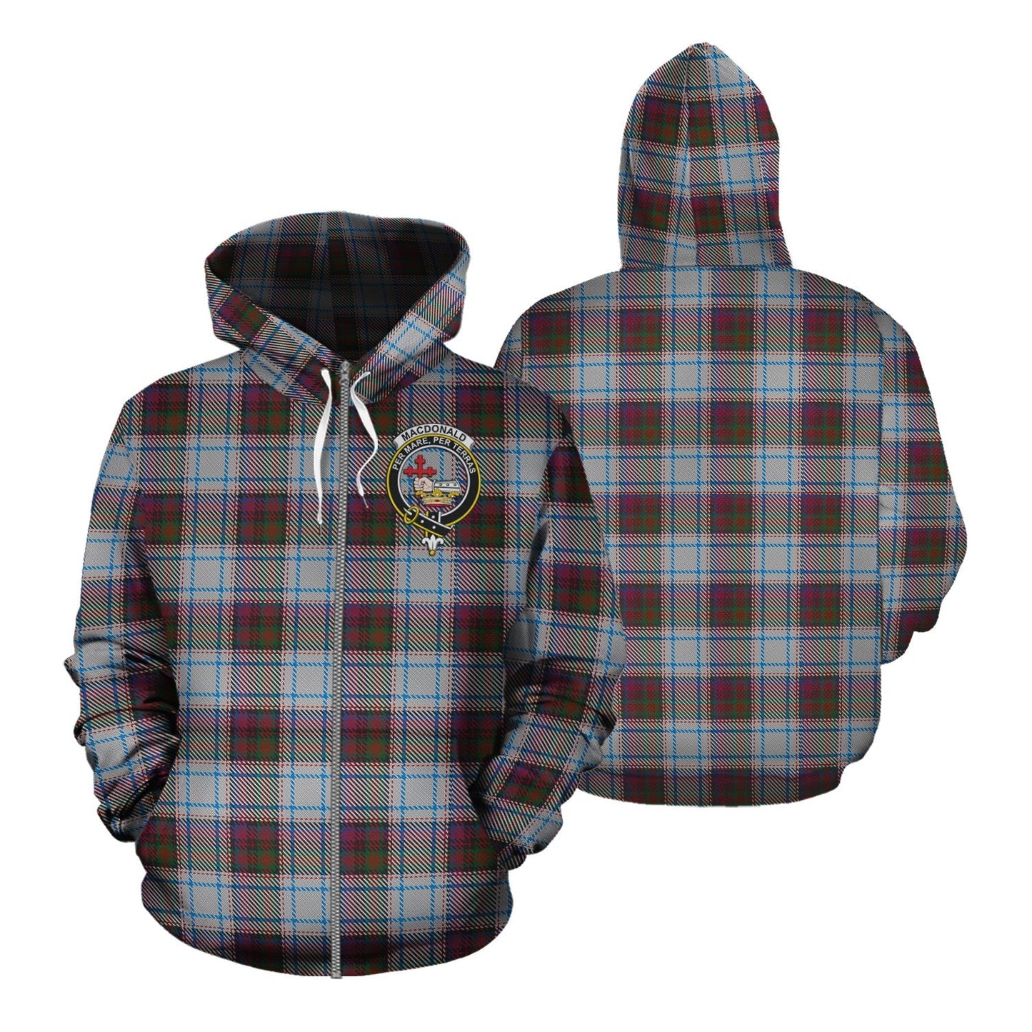 Printivon Macdonald Dress Ancient Tartan Hoodie