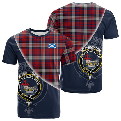 Printivon MacDonald Dress Irish Tartan Scottish Crest T Shirt