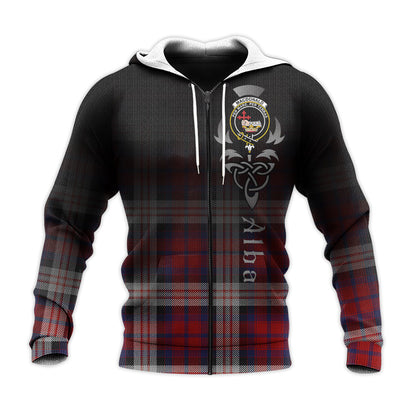 Printivon Macdonald Dress Irish Tartan Crest Alba Celtic Hoodie