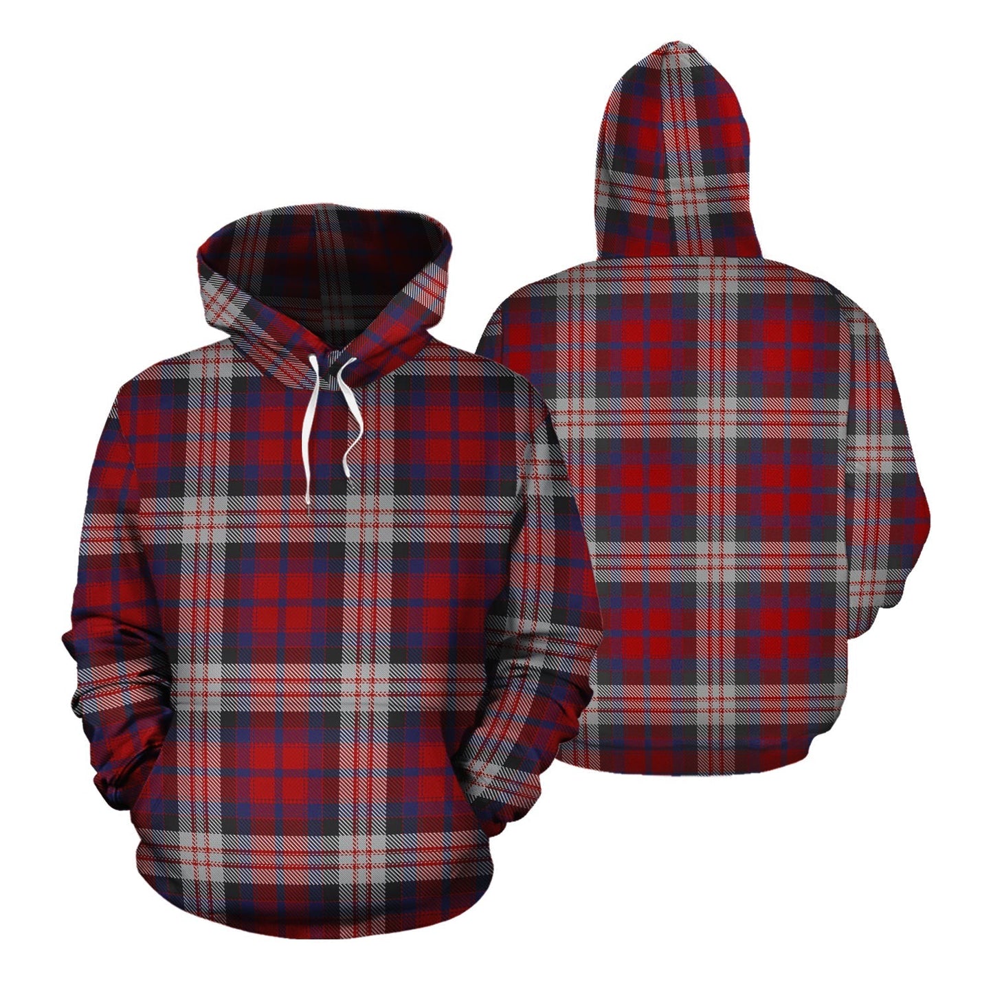 Printivon Macdonald Dress Irish Tartan Hoodie