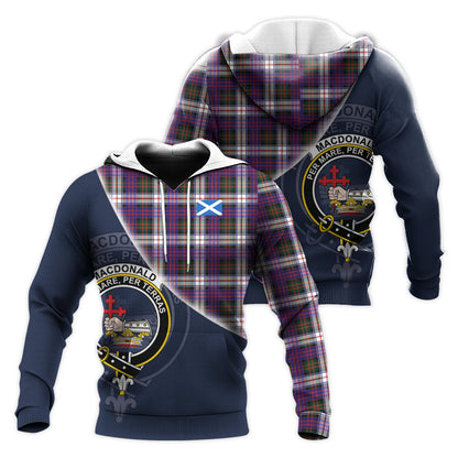 Printivon Macdonald Dress Modern Tartan Scottish Crest Hoodie