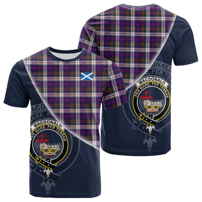 Printivon MacDonald Dress Modern Tartan Scottish Crest T Shirt