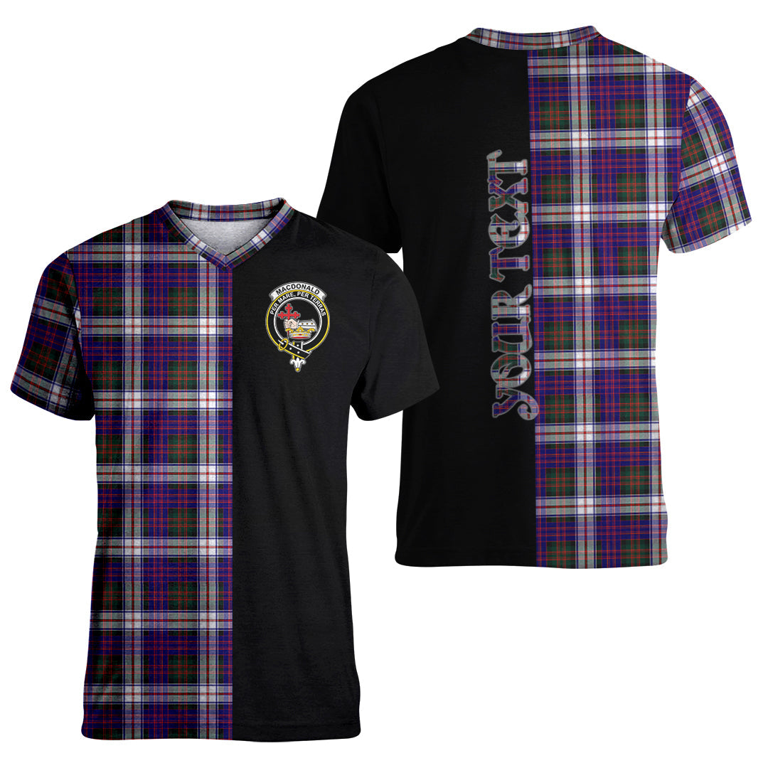 Printivon MacDonald Dress Modern Tartan Personalize Half T shirt