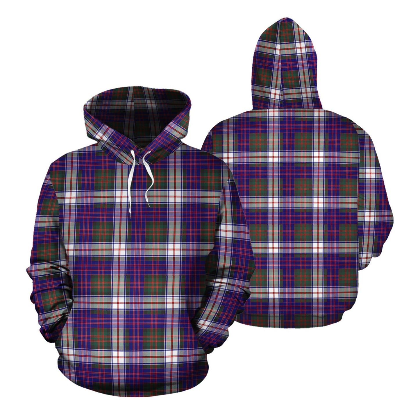 Printivon Macdonald Dress Modern Tartan Hoodie