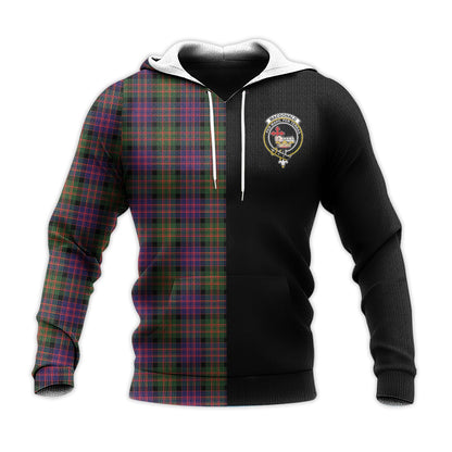 Printivon Macdonald Modern Tartan Personalize Half Hoodie