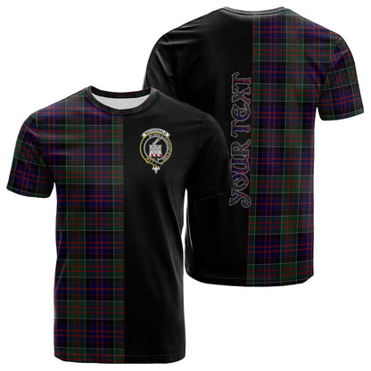 Printivon MacDonald of Clanranald Tartan Personalize Half T shirt
