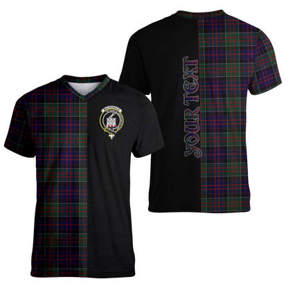 Printivon MacDonald of Clanranald Tartan Personalize Half T shirt