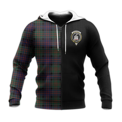 Printivon Macdonald Of Clanranald Tartan Personalize Half Hoodie