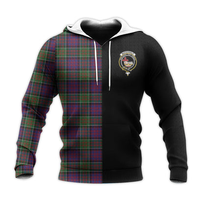 Printivon Macdonald Of Clanranald Modern Tartan Personalize Half Hoodie