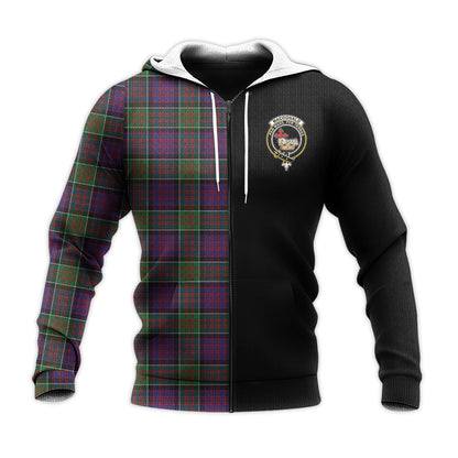 Printivon Macdonald Of Clanranald Modern Tartan Personalize Half Hoodie