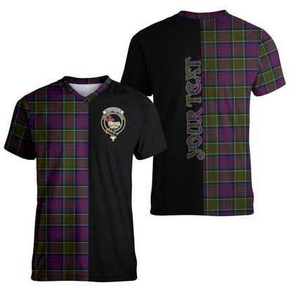 Printivon MacDonald of Clanranald Modern Tartan Personalize Half T shirt