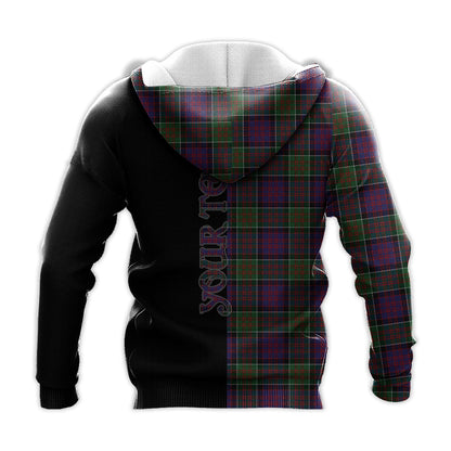 Printivon Macdonald Of Clanranald Modern Tartan Personalize Half Hoodie