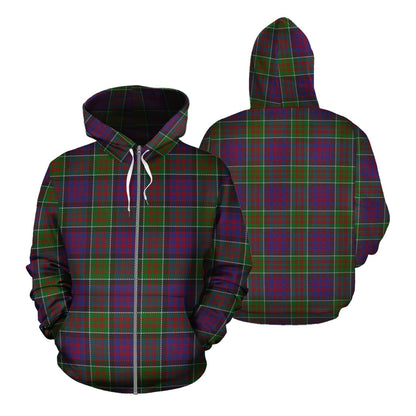 Printivon Macdonald Of Clanranald Modern Tartan Hoodie