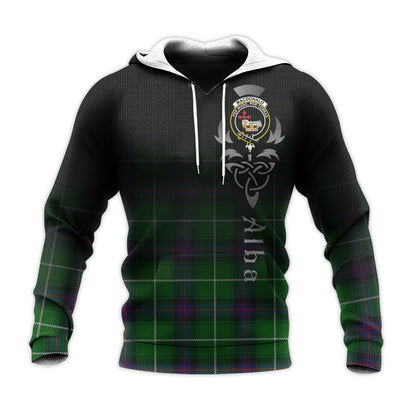 Printivon Macdonald Of The Isles Tartan Crest Alba Celtic Hoodie