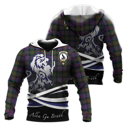 Printivon Macdonell Of Glengarry Tartan Scottish Lion Hoodie