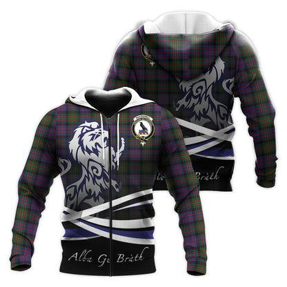 Printivon Macdonell Of Glengarry Tartan Scottish Lion Hoodie