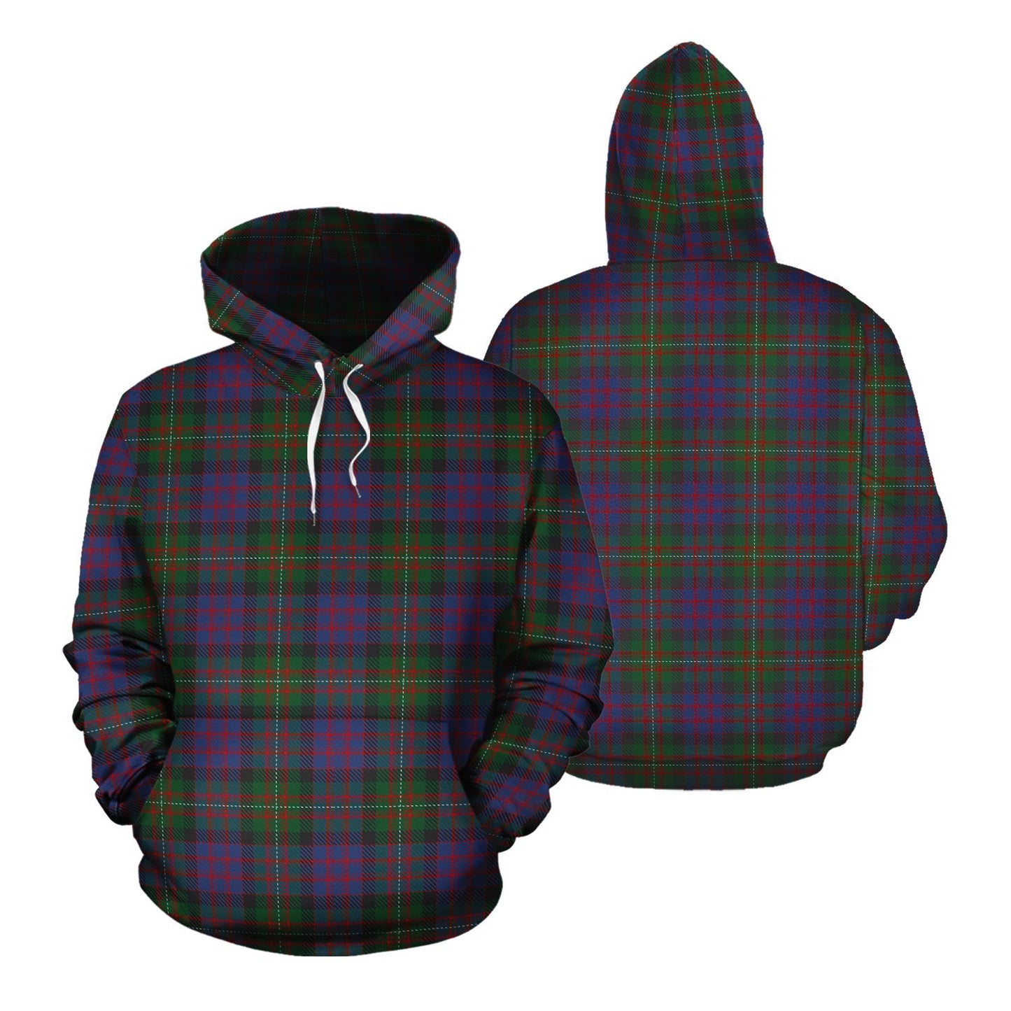 Printivon Macdonell Of Glengarry Tartan Hoodie