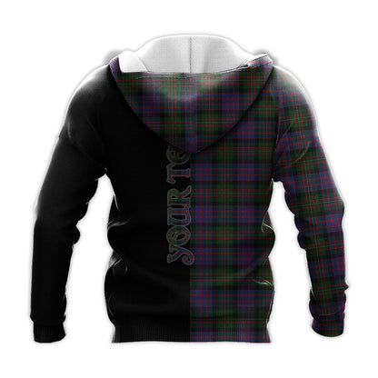 Printivon Macdonell Of Glengarry Tartan Personalize Half Hoodie